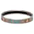 Blue Hermès Narrow Sun Moon Stars Enamel Bangle 65 Costume Bracelet  - view 2