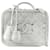 Borsa vanity Chanel Medium Caviar CC Filigree argento  - vista 1