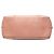 Borsa Satchel a cupola Gucci Large Microguccissima rosa - vista 3
