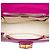 Bolsa Gucci Medium de couro de bezerro rosa com alça Bamboo - vista 4