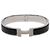 Bracciale Clic H GM stretto in smalto nero Hermès - vista 4