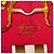 Sciarpa in seta Hermès Grand Manege rossa 90 Scarves Rosso - vista 7