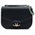 Borsa Chanel Paris Cuba Medium Quilted Caviar Thread Around Flap Nera Nero