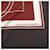 Sciarpa in seta Hermès Ex Libris Fluide marrone  - vista 5