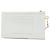 Pochette e clutch Saint Laurent Grain De Poudre Chevron Monogram Bill White Bianco - vista 2