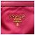 Borsa Tessuto con bordatura in Saffiano rosa Prada - vista 5