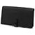 Cartera larga Hermès Bearn Soufflet en chevre Mysore negro - vista 2