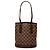 Bucket Borsa Secchiello Louis Vuitton Damier Ebene Marais Marrone