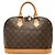 Borsa Louis Vuitton Monogram Alma PM marrone