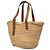 Borsa Tote LOEWE Medium Raffia Anagram beige - vista 2