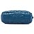 Borsa Bowler Blue Chanel Paris Byzance Nylon Tweed On Stitch - vista 3
