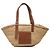 Borsa Tote LOEWE Medium Raffia Anagram Basket marrone