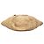 Borsa Tote LOEWE Medium Raffia Anagram Basket marrone - vista 3