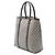 Borsa Tote Verticale Gucci GG Supreme Joy Beige - vista 2