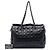 Borsa a tracolla Chanel Quilted Vinyl Rock in Moscow Tote nera Nero - vista 8