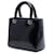 Borsa Lady Dior Medium in vernice nera Nero - vista 2