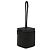 Beauty case in pelle nera con borchie Gucci Nero - vista 2