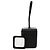 Beauty case in pelle nera con borchie Gucci Nero - vista 8