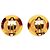 Orecchini a clip Chanel placcati oro con effetto tartaruga D'oro - vista 2