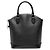 Bolso de mano Louis Vuitton Epi Lockit Vertical Negro