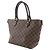 Borsa Louis Vuitton Damier Ebene Saleya PM marrone - vista 3