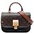 Borsa Satchel Louis Vuitton Monogram Vaugirard Marrone