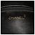 Clutch in scamosciato blu con nappa Chanel CC - vista 5