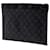 Borsa a Pochette Louis Vuitton Monogram Eclipse Discovery GM Nera Nero - vista 2