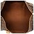 Borsa da viaggio marrone Louis Vuitton Monogram Keepall Bandouliere 55 - vista 4