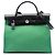 Borsa Hermès Herbag Zip 31 in Toile Militaire e Vache Hunter Verde
