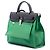 Borsa Hermès Herbag Zip 31 in Toile Militaire e Vache Hunter Verde - vista 2