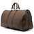 Bolso de viaje Louis Vuitton Damier Ebene Keepall Bandouliere 55 Marrón Castaño - vista 2