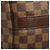 Bolso de viaje Louis Vuitton Damier Ebene Keepall Bandouliere 55 Marrón Castaño - vista 5