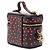 Beauty case Lady Dior Vanity Case in Micro Lambskin blu con stampa a cuore - vista 2