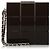 Clutch Chanel Choco Bar in Lucite Perspex nero