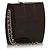 Clutch Chanel Choco Bar in Lucite Perspex nero - vista 2
