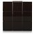 Clutch Chanel Choco Bar in Lucite Perspex nero - vista 3