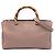 Borsa Gucci Bamboo Shopper Medium in pelle di vitello rosa