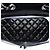 Borsa a Spalla Aquarium in Agnello Trapuntato e PVC Nero Chanel - vista 4