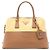 Borsa Prada Medium Bicolor Saffiano Lux Promenade marrone