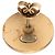 Orecchini a clip Chanel CC placcati oro con strass D'oro - vista 3