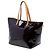 Borsa Tote Louis Vuitton Monogram Vernis Bellevue GM Viola Porpora - vista 2