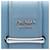 Mini borsa a tracolla Sidonie Saffiano blu Prada - vista 5