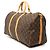 Borsa da viaggio Louis Vuitton Monogram Keepall Bandouliere 50 Marrone - vista 2