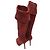 Botas de tacón de gamuza Sergio Rossi Chestnut Talla 37 Roja - vista 3