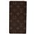 Cartera larga Louis Vuitton Monogram Brazza marrón Castaño