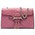 Borsa a tracolla Gucci Emily Medium Guccissima Rosa