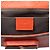 Borsa a tracolla Gucci Small Leather Miss Bamboo Arancione - vista 5