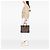 Brauner Prada Cinghiale Trimmed Viscose Flach-Tote - Ansicht 6