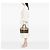Borsa Boston Fendi Zucchino Crystal marrone - vista 7